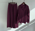 Designer Women's Slacks High Waist Cotton