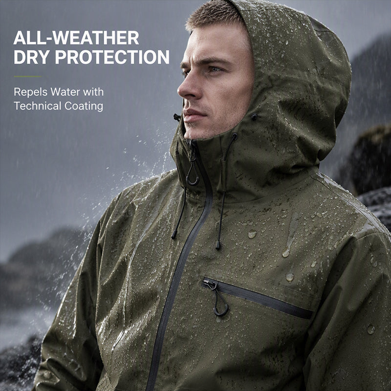Urban WeatherShield Tech Hooded Jacket