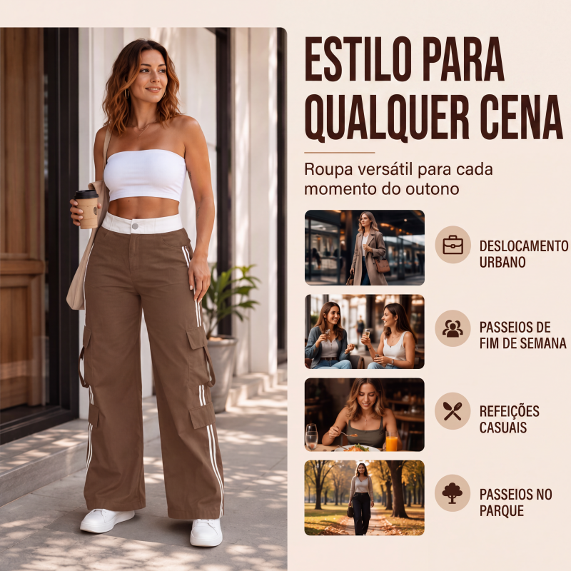 Everyday Cargo Straight Comfort Pants